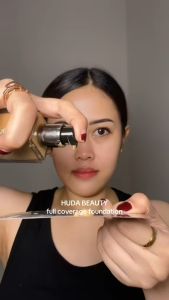 Huda Beauty - FauxFilter Luminous Matte Foundation 35ML - Tặng kèm phấn phủ Huda no box độ mới 90% - hàng tặng kèm giao màu ngẫu nhiên