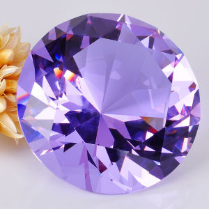 Wholesale Colorful Glass Crystal Diamond Transparent Decorative Ornaments crystal diamond Colorful crystal gemstones 2026