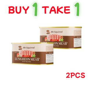 Mr.Squirrel Buy 2 Take 3 Luncheon Meat Net.Wt 198g high Meat content Mix of Chicken & Pork-Mr. Squirrel