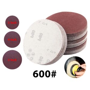 3/4/5Inch 75mm Sanding Discs Round Shape Sandpaper 60-2000 Grit Hook Loop Sand Paper Abrasive Polishing Tool