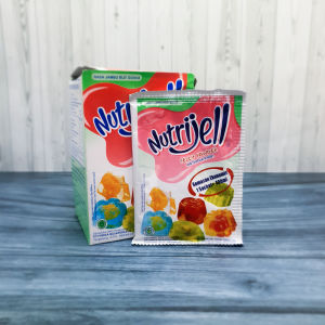 Nutrijell (SACHET) agar agar kemasan ekonomis / jelly powder / puding rasa buah per sachet