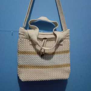TAS RAJUT TERBARU SLEMPANG/JING-JING DOBLE TALI RAHMA