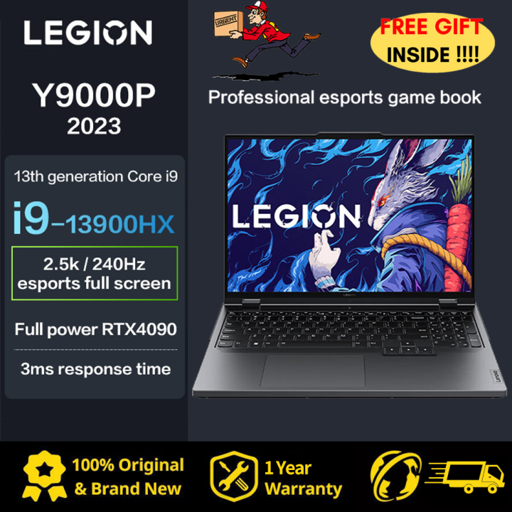 【1 Year Warranty】New Lenovo Legion Y9000P Gaming Laptop 2023 13th Intel ...