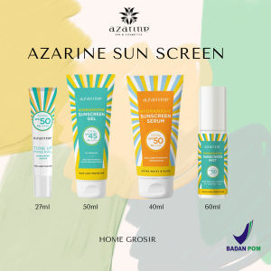 AZARINE Hydrasoothe Sunscreen Gel SPF45 PA++ Azarine Sunscreen Tabir Surya Cream Azarine Hydramax-C Sunscreen