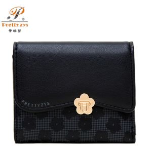 Ví Ngắn Nữ Hoa Dung Tích Lớn Ví Đựng Tiền Xu Thời Trang