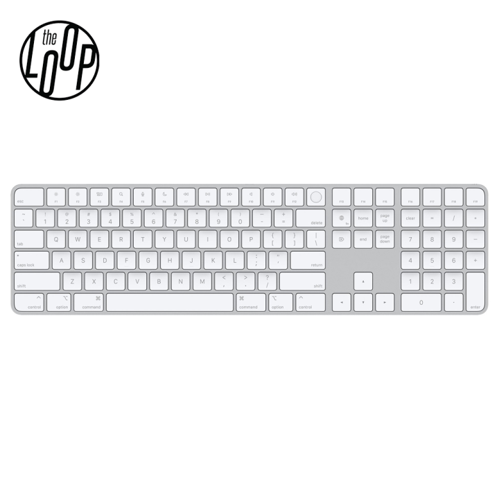 Apple Magic Keyboard with Touch ID and Numeric Keypad for Mac models with Apple silicon - US English