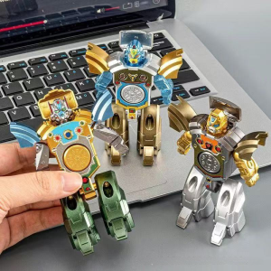 Yzlong Robot biến hình Fidget spinner cho trẻ em và thanh thiếu niên-Đồ chơi giảm căng thẳng với điều khiển cử chỉ và thiết kế đẹp mắt