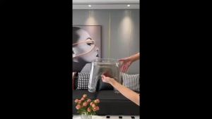 【wuxih】Bukan Slip akrilik us najis rumah tangga rendah najis ruang tamu meja kopi kanak-kanak pusingan najis tebal kerusi plastik bangku/akrilik plastik najis ruang tamu bangku tinggi