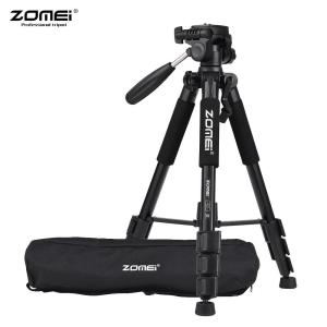 Zomei Q111 Profesional Lightweight High Quality Aluminium Tripod Stand for DSLR Mirrorless Camera Videocam SmartPhone