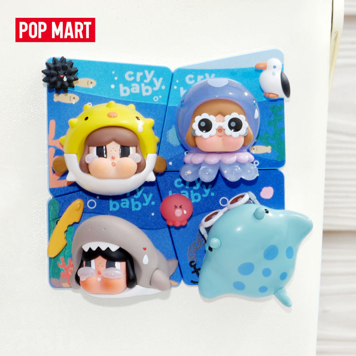 ハトリーズMILKY BOY CRYING FROG 30周年記念セット POP MART CRYBABY Cry Me an Ocean Series Fridge Magnet Blind Box