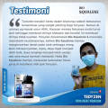 HERBAL BIO SQUALENE - Obat Pelumas Sendi Lutut Tulang Sakit, Nyeri Sendi Dan Lutut, Vitamin Tulang Sendi, Patah Tulang Ekstrak Minyak Hati Ikan HIU ASLI Isi 30 SOFTGEL. 