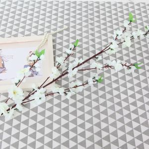 65CM Artificial Flowers Cherry Blossoms Bouquets For Mall Shop Decor Wedding Hotel Decor Home Decortion DIY 桃花树 新年装饰品摆件年花