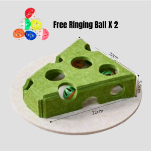 Cheese Cat House Soft Cat Bed Pet Nest Cozy Sleeping Breathable Easy Clean Pet Cage for All Season