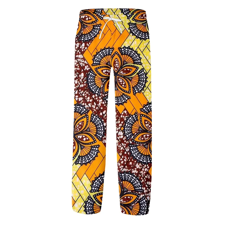 Heren joggingbroek met trekkoord in de taille en zakken, effen