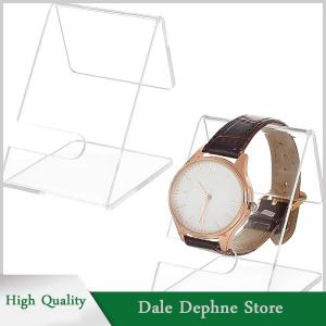 [Dale Dephne] Acrylic đồng hồ hiển thị đứng rõ ràng người giữ đồng hồ tổ chức trang sức đồng hồ giá Đồng Hồ Duy nhất hiển thị chủ Showcase