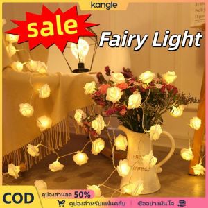 kangle kangle【💥50% off】ไฟ LED ดอกกุหลาบสตริง ด้วยแสงสีขนาดเล็ก ไฟตกแต่ง งานแต่งงานวันวาเลนไทน์ งานแต่งงานสุดโรแมนติก ตกแต่งภายใน แฟลช