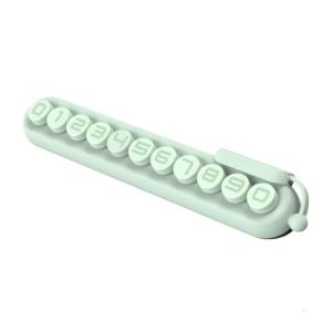 ที่ใส่หมายเลขการจอดรถชั่วคราวที่สะดวกสำหรับการเปลี่ยนอย่างรวดเร็วพร้อมโหมดแมนนวลและอัตโนมัติเหมาะสำหรับการใช้งานทางธุรกิจในเมือง