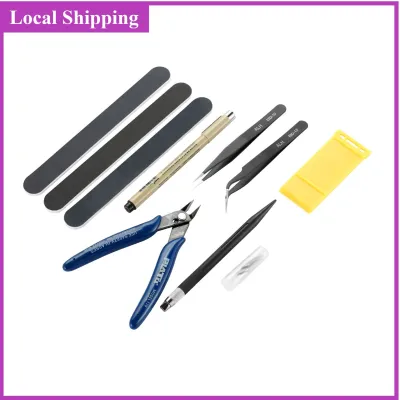 9 Pieces Hobby Model Craft Basic Tool Set Model Building Craft Work