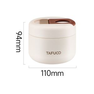 Hộp giữ nhiệt đựng thực phẩm TAFUCO dung tích 420ML/620ML chất liệu Inox 316L giữ nhiệt 3h - 6h an toàn cho bé sử dụng