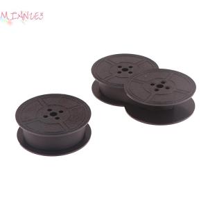 MIZ ริบบิ้นสำหรับเครื่องพิมพ์ดีดแบบม้วนคู่สีดำแพ็คสำหรับเครื่องพิมพ์ดีดส่วนใหญ่