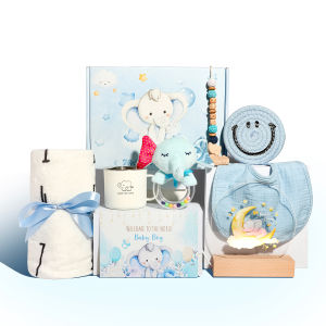 Spa Gift Basket Pillow Blanket Relax Boy Child Baby Shower Woman Man Wife Mother Father Birthday Anniversary 0009