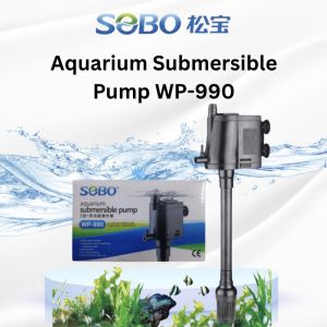 SOBO 3in1 Multifunction Submersible Pump WP990/ WP1990/ WP2990/ WP3990 Pam Air Akuarium