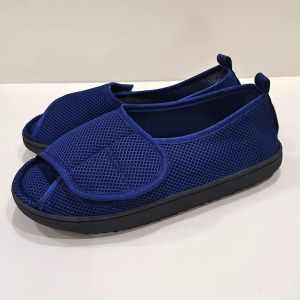 RUCHI 2024 Summer mesh breathable diabetes foot shoes elderly people swollen shoes indoor/outdoor slippers For Men or Women