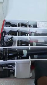 GHS DC80 Plus 5pcs 5in1 Original Japan Torch Light Long Range New Version Rechargeable Battery Torch Light Ready Stock O