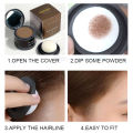 Hair Shadow Powder Waterproof Quickly Concealer Hairline Filling Powder Hair Root White Hair Concealer Powder. 