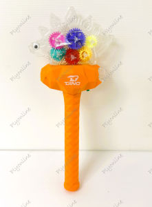 Toy - Dino Acoustic-Optic Stick 🌟Electric Function Music Light 🌟Electric Mechanical Gear Structure Ages 3+ (FTP52461)