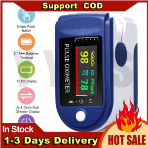 Finger Clip Type Household Fully Automatic Blood Oxygen Meter Measuring Blood Oxygen Pulse RateTwo Display Methods