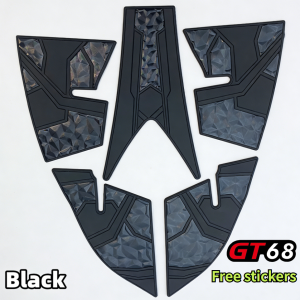 For Honda Click 125/150 V2 V3 V4 2018-2026 Body Protector Deck Pad Cover-GT68 (Right & Kiri) Rubber Material Made in Thailand