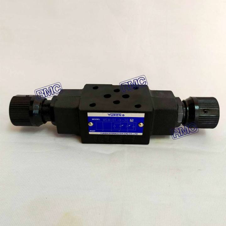 MSW-01-X-30 Throtle Modular Valve, Hydraulic Flow control with check ...