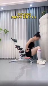 Alat Senaman Perut & Pinggang Multifungsi Roller Massage Back Stretcher Sakit Pinggang 400LBS Suction Base Home Gym Pink