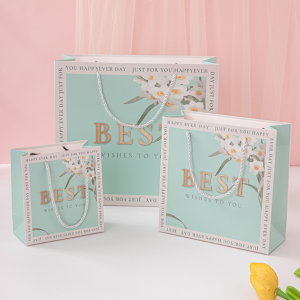 Paper Bag Tebal Premium Impor Tas karton putih spot hot stamping tas tangan tas hadiah tas kemasan umum tas kertas cetak warna produsen tas belanja grosir Tas Kado Hadiah Goodie Bag Kotak Kemasan Kado