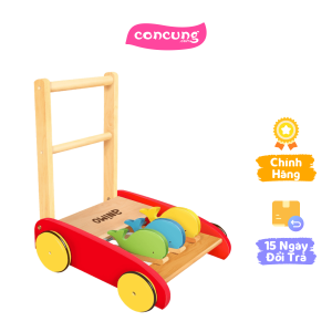Xe tập đi gỗ cho bé Animo