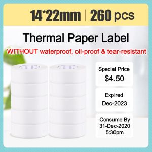 Niimbot D11/D61 Thermal Label Printer Sticker Maker Price Tag Maker Label Tape Roll Consumables Label Paper