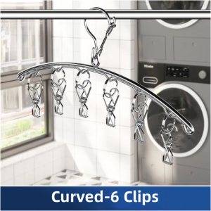 30 40 60 Clips Stainless Steel Clothes Hanger Clip Windproof Laundry Drying Racks Heavy Duty Ipitan Hanger Sipitan Hanger Towel Hanger Socks Underwear Baby Clothes Non-Slip Hanger with Clip