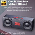 Bluetooth mudah alih 5.0 Pembesar Suara Bluetooth Pembesar Suara Tanpa Wayar BASS Stereo 9D Speaker HiFi Subwufer Bar Bunyi Pemain Muzik Wayarles Kuat Pembesar Suara Luar Pembesar Suara Bluetooth Tanpa Wayar. 