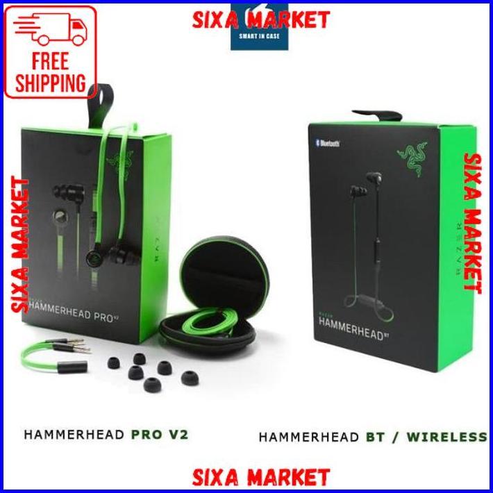 Headset Razer Hammerhead Pro V2 Pubg Headset Gaming Razer