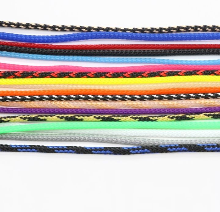 Pangda 300 Ft Braided Cable Sleeve (1/4 Inch) With 60 Heat Shrink Tubes - Blue & Black - View #3