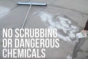 Concrete Oil Stain Remover Terminator-HSD Eco-Friendly Bio-Remediates and Removes Oil & Grease Stains on Concrete and Asphalt Driveways Garages Pavers Patios Parking Lots and Streets(2 LB)