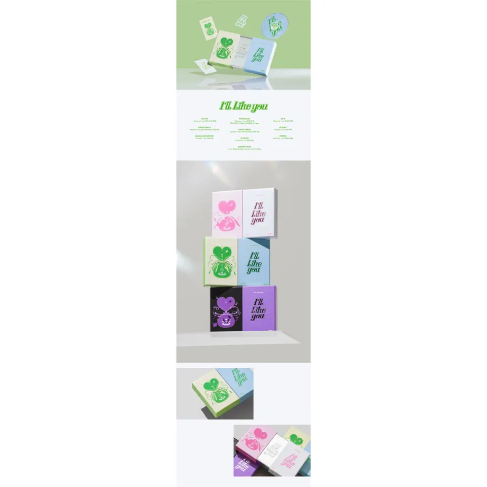 ILLIT - 2nd Mini Album [ ILL LIKE YOU ] Photobook ver. Kpopmerch