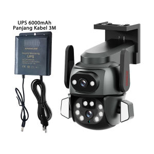 XIHANCAM 5MP IP Camera CCTV Outdoor Wifi Waterproof CCTV 2 Kamera 360 Outdoor Konek Ke HP Jarak Jauh