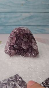 CrystaLuver PVH 61 Natural Amethyst Crystal Geode.