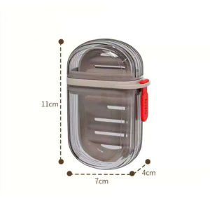 1pcs Soap Holder Soap Dish Convenient for Traveling Portable Bar Soap Case Travel Soap Box