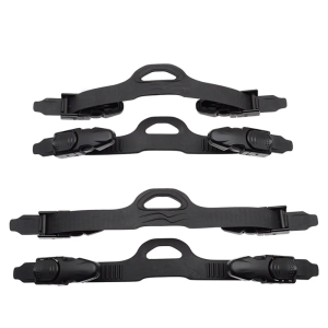 Quick Detaching Scubas Fin Straps Rubber Construction Flippers Straps Swimming Fin Belt for Any Foot Size Easy Installation