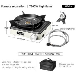 BISINNA Camping 7800W High Power Gas Stove Split Portable Outdoor Cooking Butane Camping Supplies For Hiking Travel