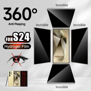 [ 360° All Directions Privacy Matte Ceramic ] Tempered Glass for Samsung Galaxy S25 S24 S23 S22 Ultra S25Ultra S24Ultra S23Ultra S22Ultra Full Screen Protector Anti Fingerprint Soft Film