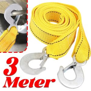 Tow Rope Trailer Heavy Duty Tows Rope with Hook Nylon Emergency Response Parts Vehicle Safety Tow Rope for Car Lorry Van